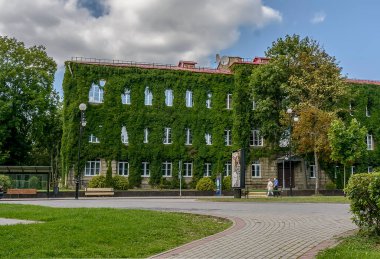 St. Özhesko, 22 yaşında. Grodno, Belarus, 4 Ağustos 2019. Grodno Yanka Kupala Devlet Üniversitesi