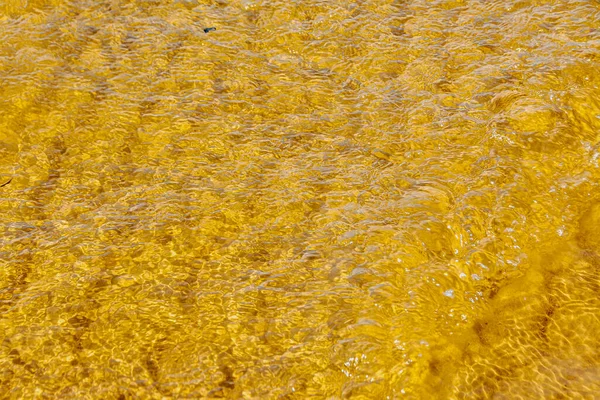 Textura Superficial Água Golfo Finlândia — Fotografia de Stock