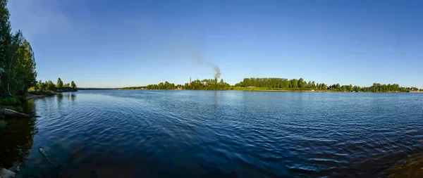 Linkes Newa Ufer Kirow Bezirk Leningrader Gebiet Russland Juni 2019 — Stockfoto