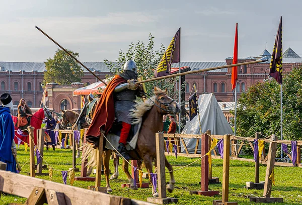 Celebrazione Dell 800 Anniversario Della Nascita Alexander Nevsky San Pietroburgo — Foto Stock