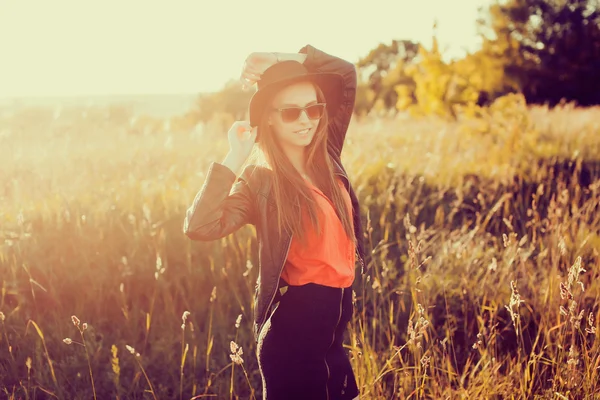 Young sexy brunette girl — Stock Photo, Image