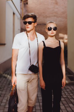 güzel çift kamera ile