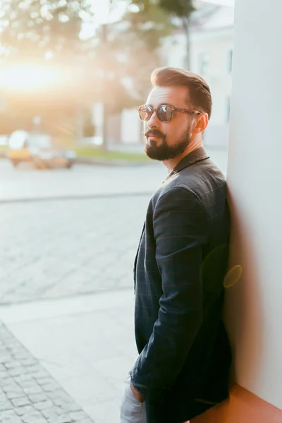 Jovem com barba — Fotografia de Stock