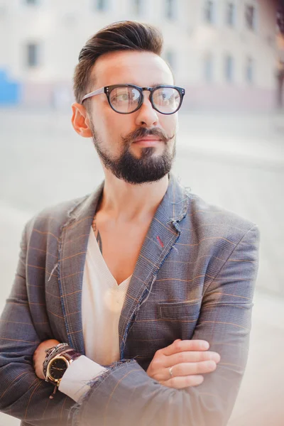 Jovem com barba — Fotografia de Stock