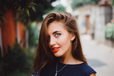 genç ve güzel hipster kadın