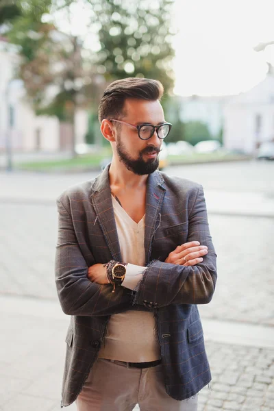 Jovem com barba — Fotografia de Stock