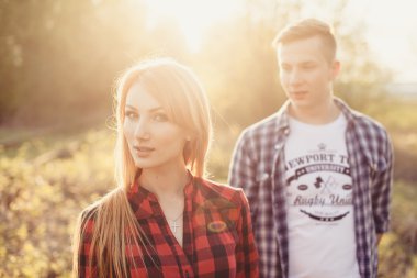 Ormandaki güzel Çift