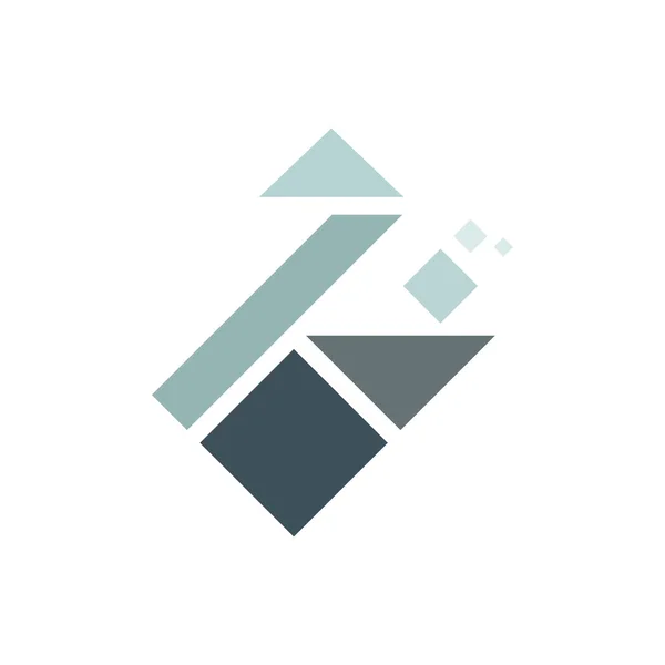 Digital Swan Symbol — Wektor stockowy