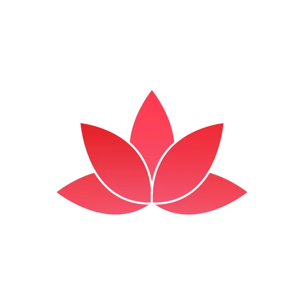 Rośliny kwiat lotosu — Wektor stockowy