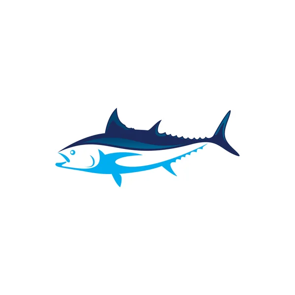 Tuna Aquatic And Marine Life — Stock Vector