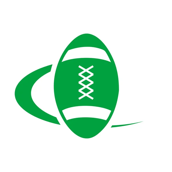 Esporte do logotipo do rugby —  Vetores de Stock