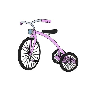 Kızlar Bisiklet için Tricycle