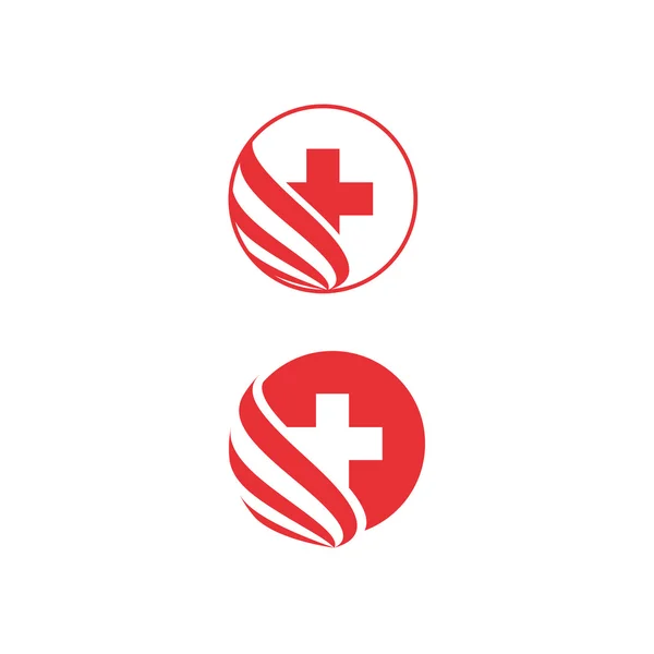 Salute logo medico — Vettoriale Stock