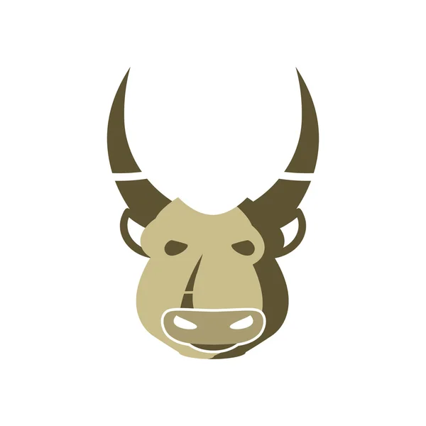 Tatouage indien taureau et vaches — Image vectorielle
