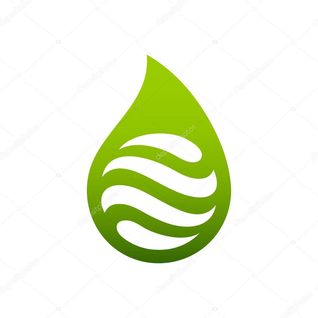 Water Cleaning Logo Rain