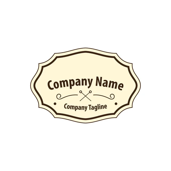 Old Fashio Label — Stock Vector