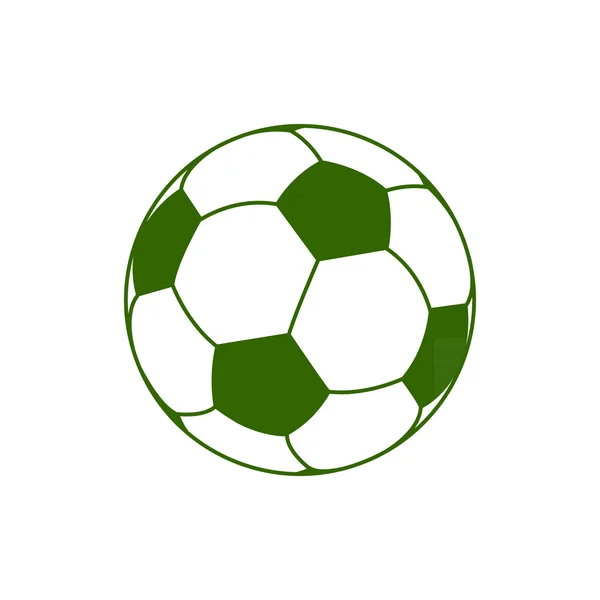 Torschüsse Fußball — Stockvektor