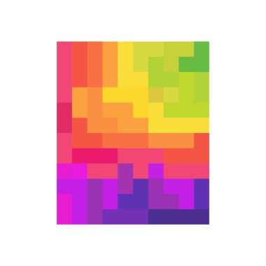 Güzel renkli damalı arka plan