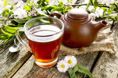 Kahvaltıda sıcak fincan