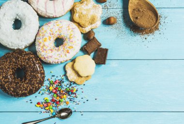 Masanın üzerine tatlı Kahvaltı