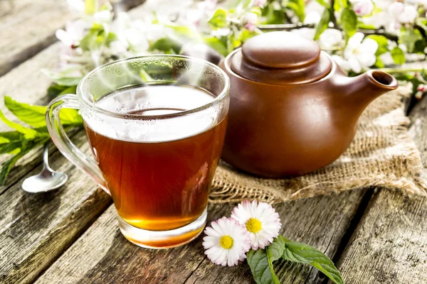 Kahvaltıda sıcak fincan