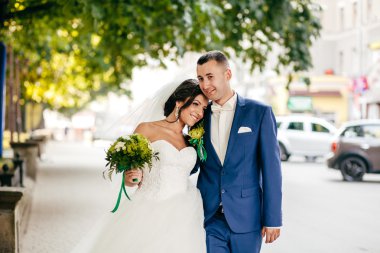 Gelin ve damat Park Düğün çekim