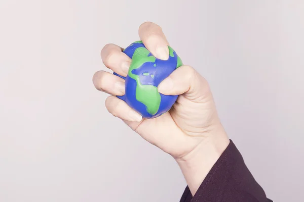 El sıkıştırma Dünya gezegeni. Amerika kıtası.