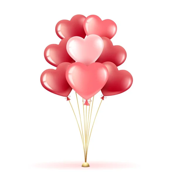 Ett gäng ballonger — Stock vektor