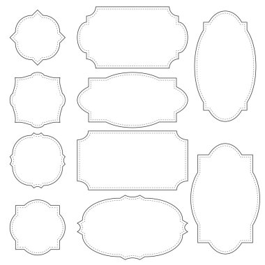 Noktalı çizgi ile basit çerçeveler