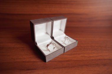 Alyans kutularını beyaz altın