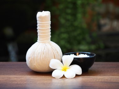 Thai Spa, bitkisel top, top ve rock spa, Tayland sıkıştırmak