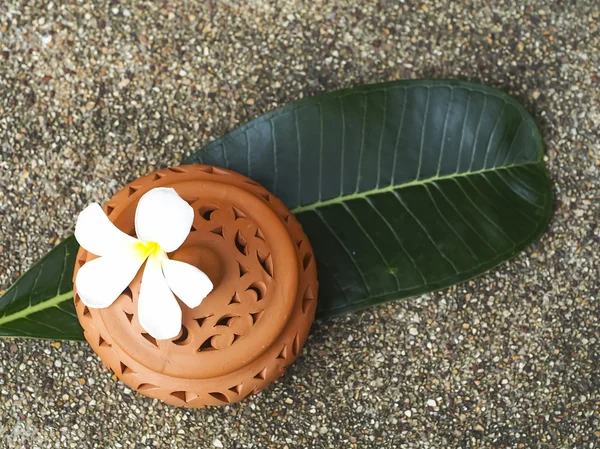 Masaje Spa con flor, Tailandia — Foto de Stock