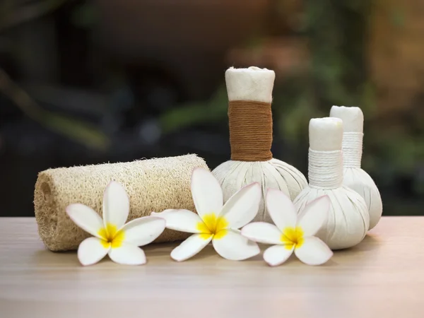 Tratamiento y masaje Spa scrub, Tailandia, enfoque suave —  Fotos de Stock
