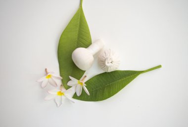 Spa ve masaj ahşap beyaz