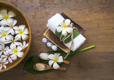 Kaplıca tedavisi ve kadın ayak spa, Tayland için ürün. odağı seçin 