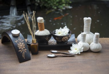 Spa tedavisi ve Masaj, Tayland, Thailand, yumuşak ve select odak