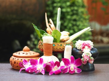 Top ve alternatif tıp ve dinlenme Thai Spa için bitkisel maddeler doğal Spa maddeler bitkisel sıkıştırmak