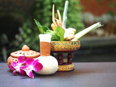 Top ve alternatif tıp ve dinlenme Thai Spa için bitkisel maddeler doğal Spa maddeler bitkisel sıkıştırmak