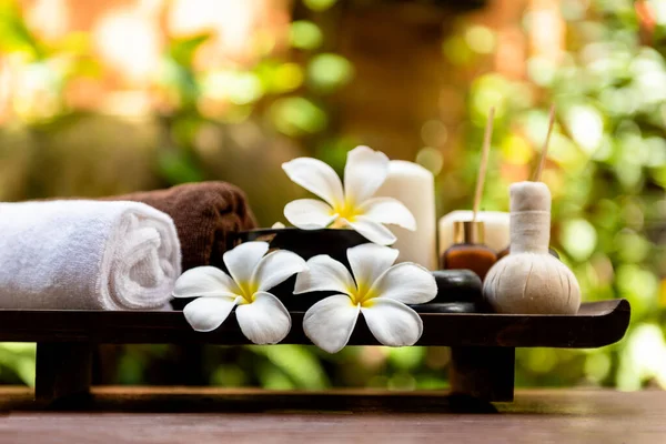 Thai Spa Massagem Aroma Tratamento Spa Para Bem Estar Saudável — Fotografia de Stock