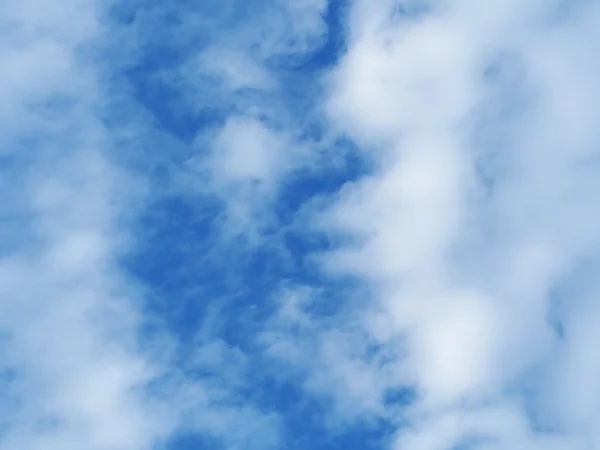 Wolken in de blauwe hemel, Thailand — Stockfoto