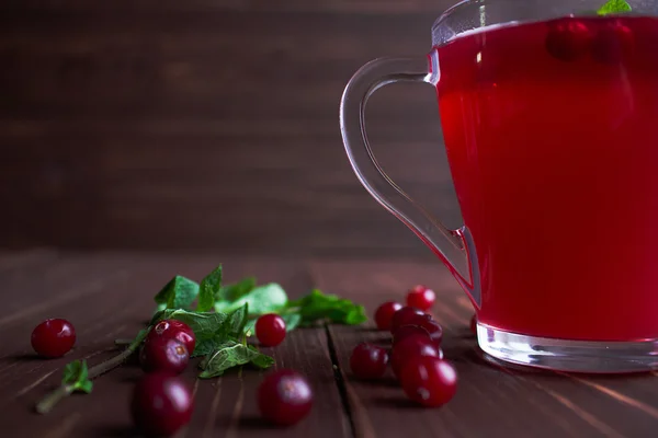 Red berry compote — Stock Photo, Image