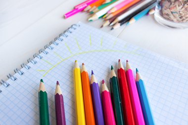 boya kalemi ile çizim