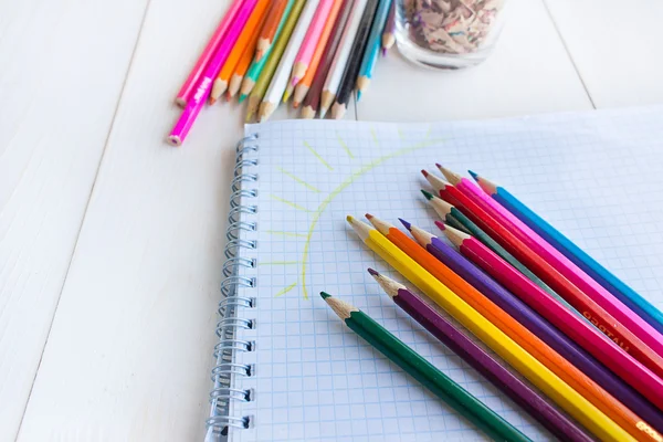 boya kalemi ile çizim