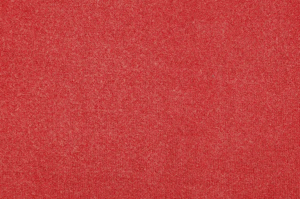 Soft red synthetic fabric with cotton — Stock Photo, Image