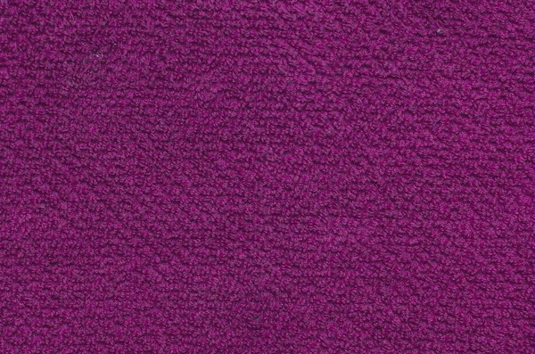 Deep purple cotton towel texture pattern — Stock Photo, Image