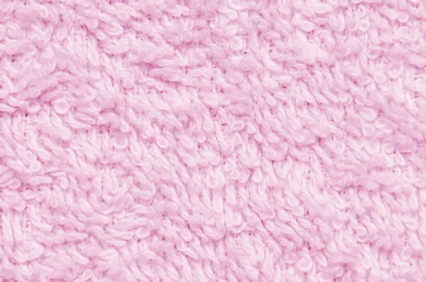 Patrón de textura toalla de algodón rosa — Foto de Stock