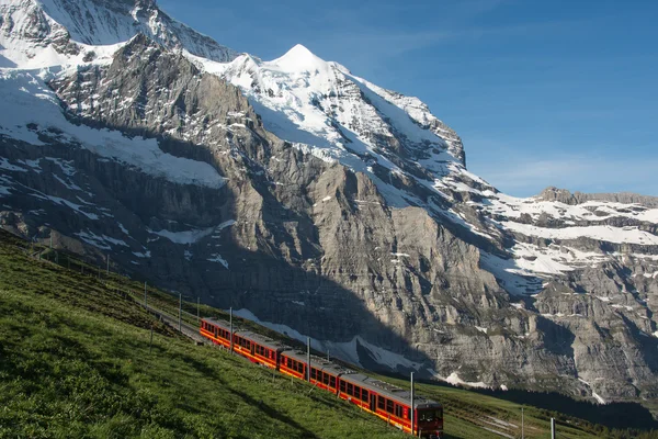 スイスのユングフラウ鉄道 — ストック写真