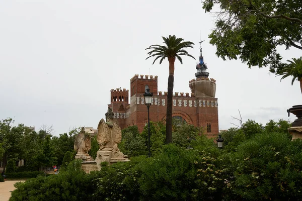 西班牙巴塞罗那市城堡公园公园 Parc Ciutadella Citadel Park — 图库照片