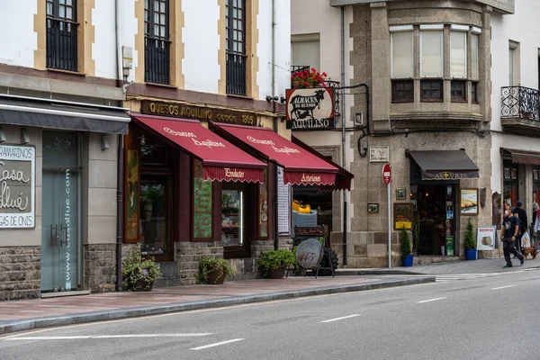 Village Cangas Onis Dans Les Asturies Espagne — Photo