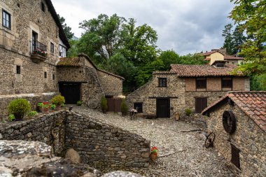 İspanya, Cantabria 'daki Potes köyü.